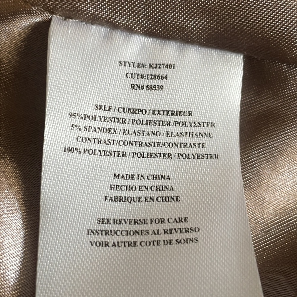 NWOT Kut From The Kloth Faux Suede Drape Moto Jacket Sz S - Picture 6 of 6